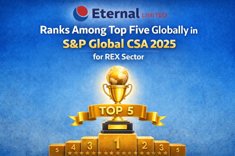 Eternal Limited Ranks Among Top Five Globally in S&P Global CSA 2025 for REX Sector